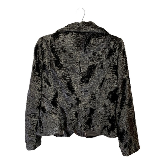 New With Tags WH | BM Dark Gray  Persian Cropped Coat-  LP - Picture 3 of 12